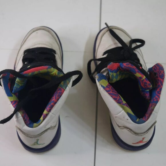 Nike Air Jordan 5 Retro Alternate Bel-Air Boys Size 11C DB3335-100 - Picture 2 of 7
